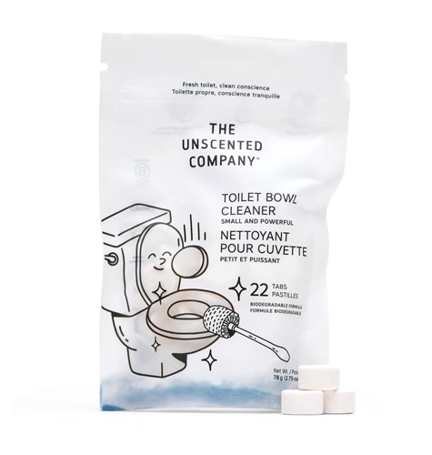 The Unscented Company Toilet Bowl Cleaning Tabs Unscented