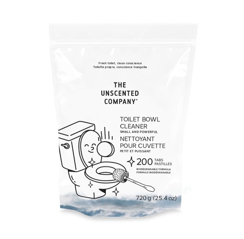 The Unscented Company Toilet Bowl Cleaning Tabs Unscented