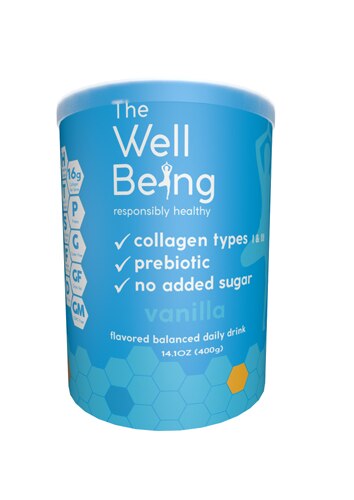 The Wellbeing Collagen Beverage Vanilla