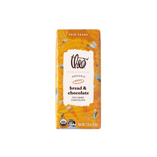 Theo Organic Bread & Chocolate Bar 70% Dark Chocolate