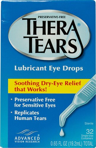 TheraTears Nutrition Dry Eye Therapy Lubricant Eye Drops -- 32 Vials