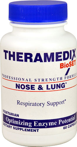 Theramedix BioSET® Nose &amp; Lungs -- 60 Capsules