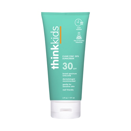 ThinkKids Sunscreen Lotion Clear Zinc SPF 30