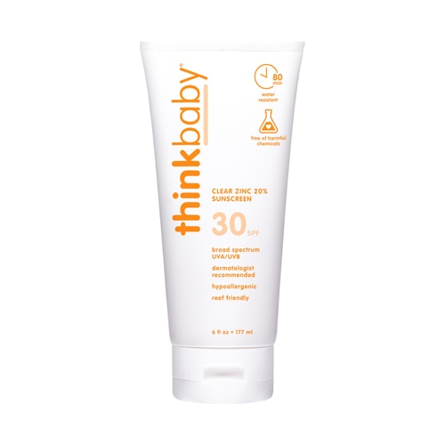 Thinkbaby Sunscreen Lotion Clear Zinc SPF 30