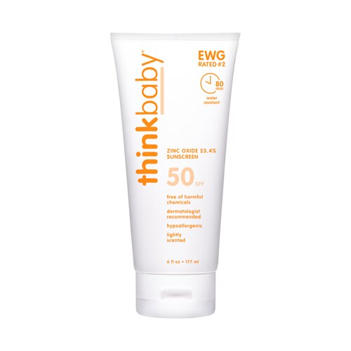 Thinkbaby Sunscreen Zinc Oxide 23.4% SPF 50 +