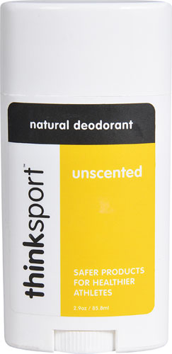 Thinksport Natural Deodorant Unscented -- 3.9 oz