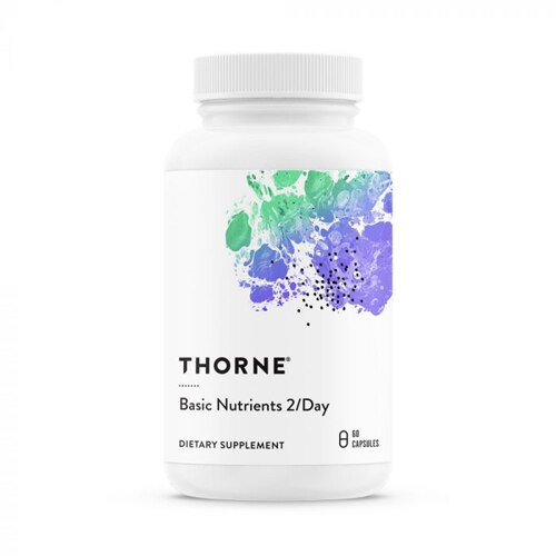 Thorne Research Basic Nutrients 2 Day - NSF Sport Certified -- 60 Capsules