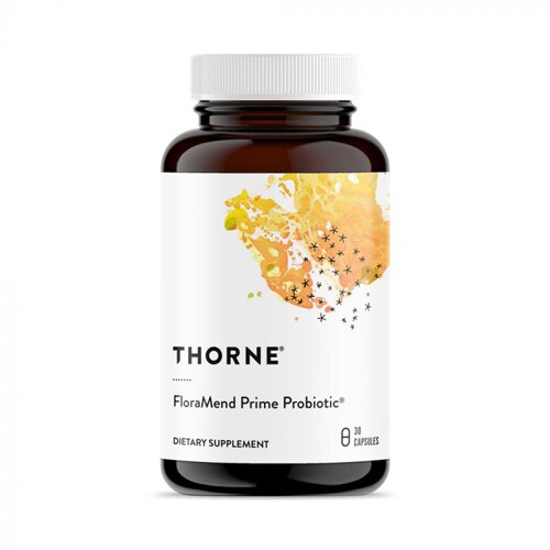Thorne Research FloraMend Prime Probiotic -- 5 billion cells - 30 Vegetarian Capsules