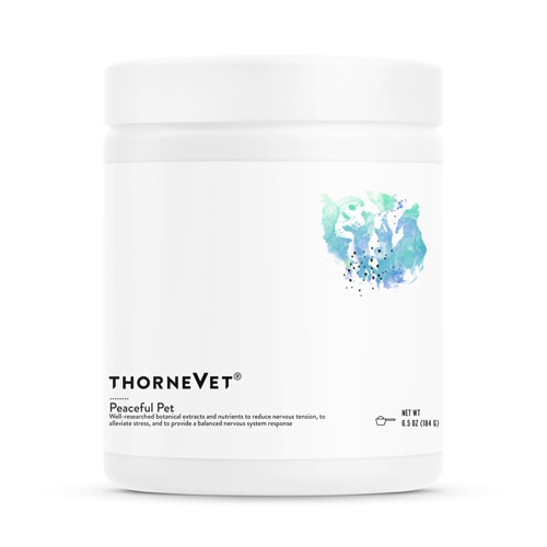 ThorneVet Peaceful Pet Powder Stress Relief for Dogs & Cats - 90 Scoops