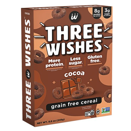 Three Wishes Grain Free Cereal Cocoa