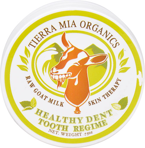 Tierra Mia Organics Raw Goat Milk Skin Therapy Healthy Dent Tooth Regime -- 0.75 oz