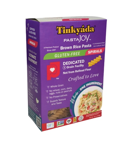 Tinkyada Brown Rice Pasta Gluten Free Spirals