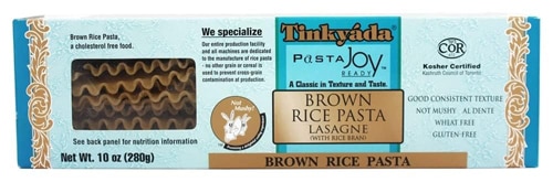 Tinkyada Brown Rice Pasta Lasagne