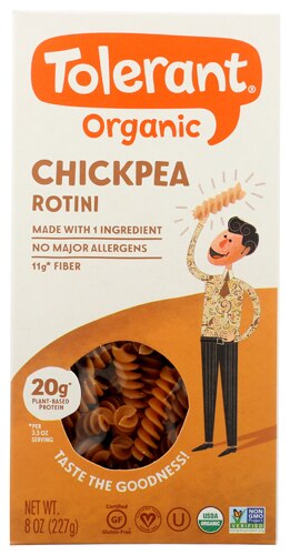 Tolerant Organic Chickpea Rotini