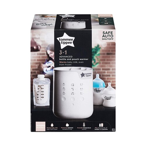 Tommee Tippee 3 in 1 Advanced Bottle & Pouch Warmer