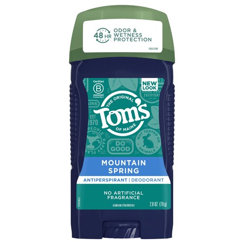 Tom's of Maine Antiperspirant Deodorant Mountain Spring -- 2.8 oz
