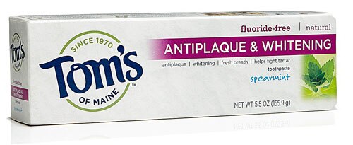 Tom's of Maine Antiplaque and Whitening Natural Toothpaste Spearmint