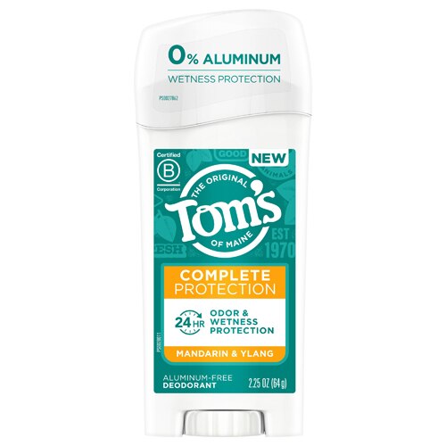 Tom's of Maine Complete Protection Women's Deodorant - Mandarin & Ylang -- 2.25 oz