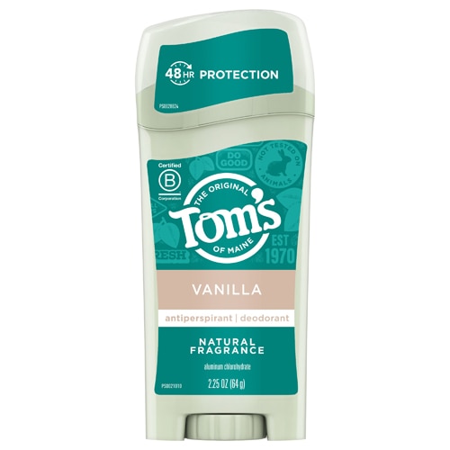 Tom's of Maine Women's Antiperspirant Natural Deodorant Stick - Vanilla