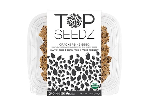 Top Seedz Gluten Free 6 Seed Crackers -- 5 oz