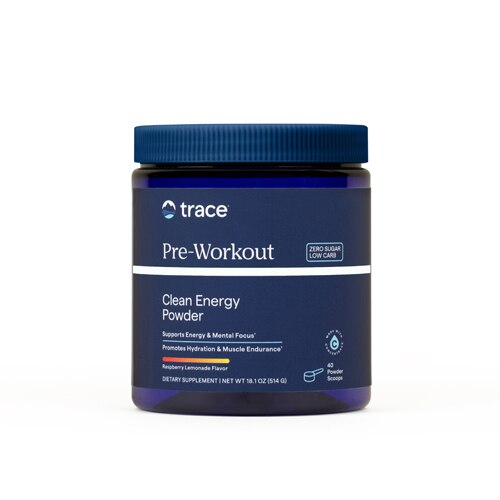 Trace Minerals Research Clean Pre-Workout Raspberry Lemonade