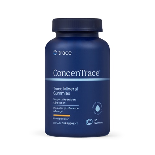 Trace Minerals Research ConcenTrace Gummies Natural Pineapple