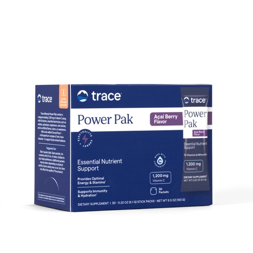 Trace Minerals Research Electrolyte Stamina Power Pak Acai Berry