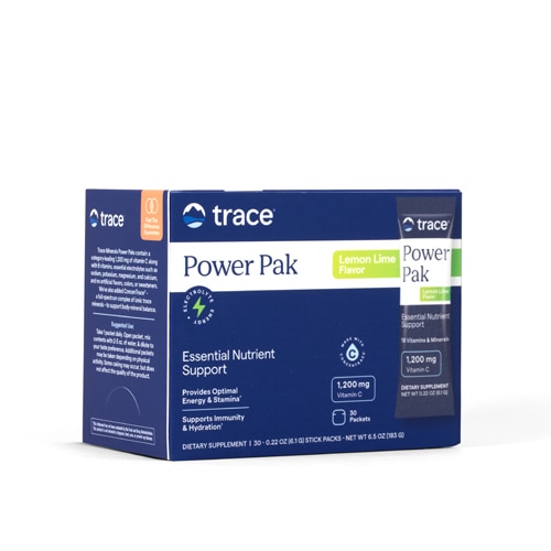 Trace Minerals Research Electrolyte Stamina Power Pak Lemon Lime