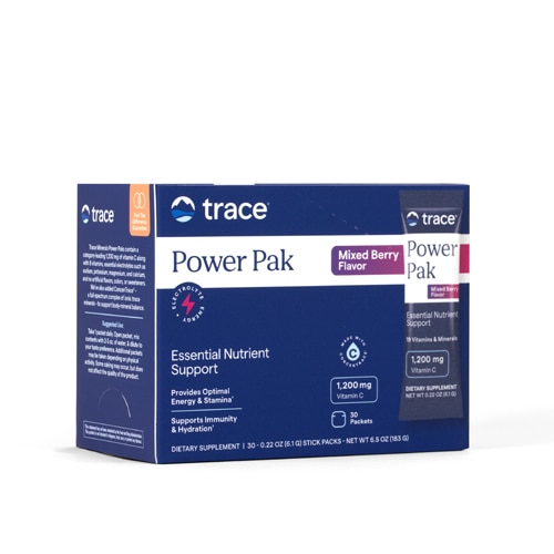 Trace Minerals Research Electrolyte Stamina Power Pak Mixed Berry