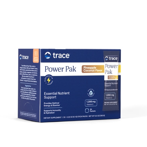Trace Minerals Research Electrolyte Stamina Power Pak Pineapple Coconut