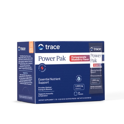 Trace Minerals Research Electrolyte Stamina Power Pak Pomegranate Blueberry
