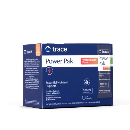 Trace Minerals Research Electrolyte Stamina PowerPak Watermelon -- 30 Packets
