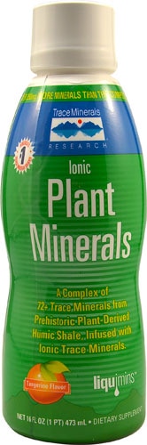 Trace Minerals Research Ionic Plant Minerals Tangerine -- 16 fl oz
