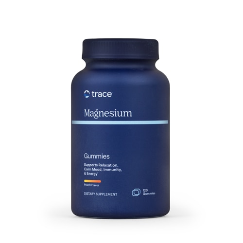 Trace Minerals Research Magnesium Gummies Peach