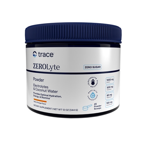 Trace Minerals Research ZeroLyte Canister Salty Orange
