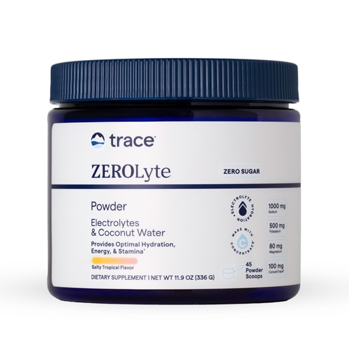Trace Minerals Research Zerolyte Canister Salty Tropical