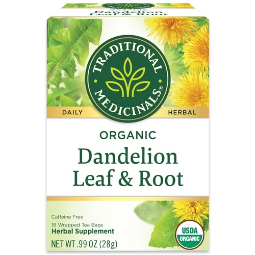 Traditional Medicinals al Tea  Dandelion Leaf &amp; Root -- 16 Tea Bags