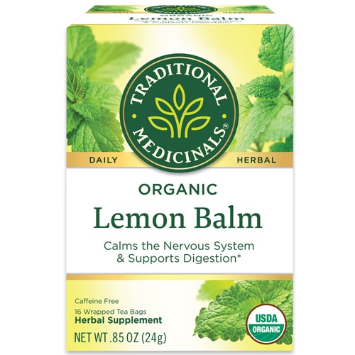 Traditional Medicinals al Tea  Lemon Balm -- 16 Tea Bags