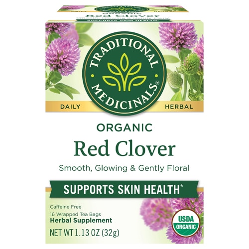 Traditional Medicinals Herbal Tea Organic Red Clover