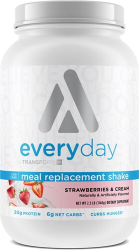 TransformHQ Meal Replacement Shake - 28 Servings Strawberries & Cream
