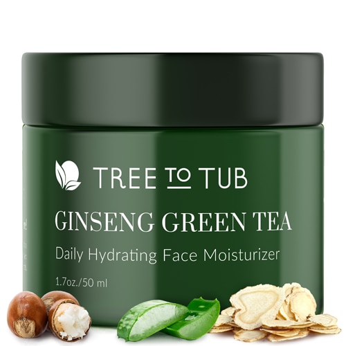 Tree to Tub Deep Hydrating Moisturizer for Sensitive Skin with Green Tea -- 1.7 oz