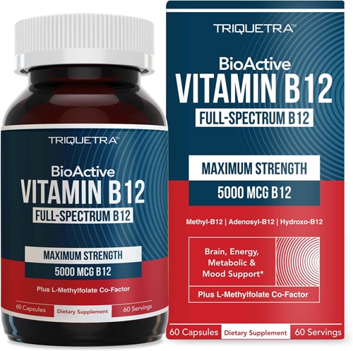 Triquetra Health L-Methylfolate Plus Methyl B12