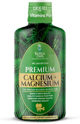 Tropical Oasis Calcium Magnesium - 60 Day Supply