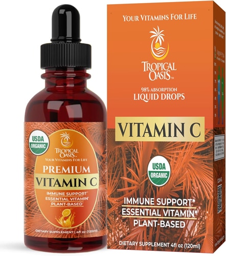 Tropical Oasis Organic Vitamin C Liquid Drops