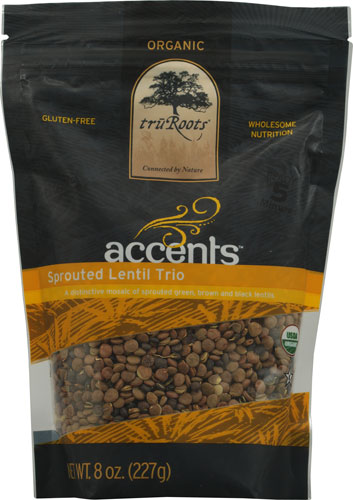 TruRoots Organic Accents™ Sprouted Lentil Trio -- 8 oz
