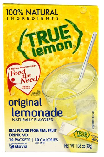 True Citrus True Lemon Water Enhancer Mix Original Lemonade -- 10 Packets