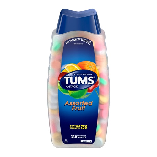 Tums Extra Strength 6750 Assorted Fruit -- 330 Tablets