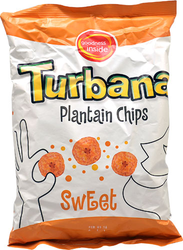 Turbana Plantain Chips Sweet -- 7 oz