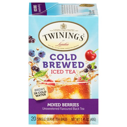Twinings Cold Brewed Iced Tea Mixed Berries