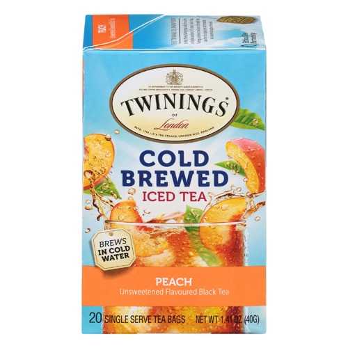 Twinings Cold Brewed Iced Tea Peach